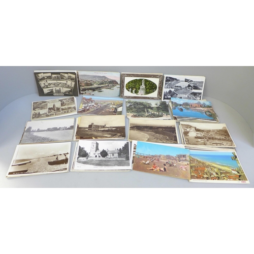 635 - 230 Edwardian topographical postcards, (some later)