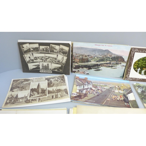 635 - 230 Edwardian topographical postcards, (some later)