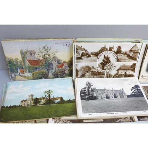 641 - 185 Edwardian topographical postcards (some later)