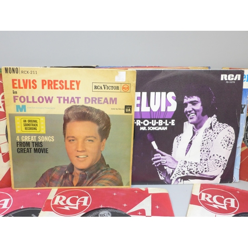 709 - Forty Elvis Presley EPs and 7