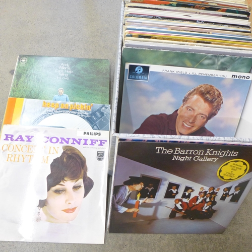 720 - A collection of LP records including Elvis Presley, Frank Sinatra and Johnny Cash