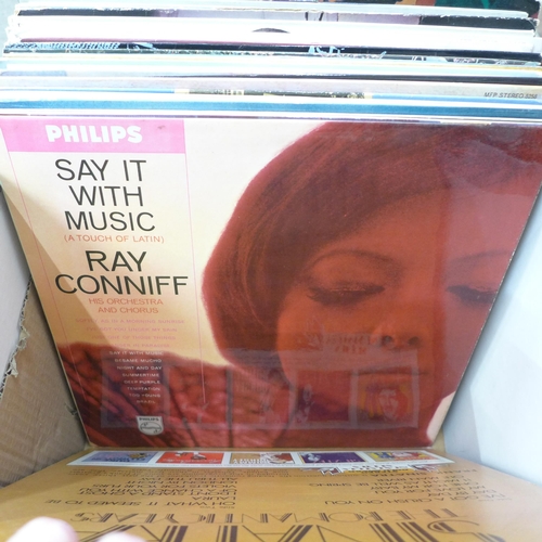 720 - A collection of LP records including Elvis Presley, Frank Sinatra and Johnny Cash