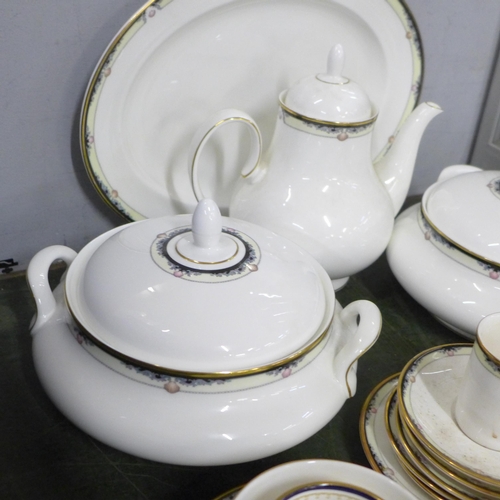 766 - A Royal Doulton Rhodes tea and dinner service and a similar pattern Elizabethan cup and pot **PLEASE... 