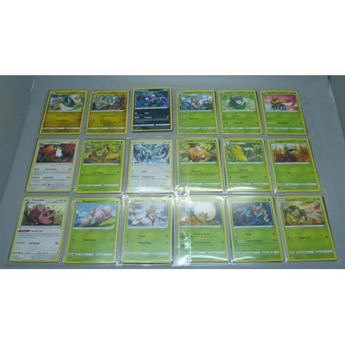 801 - Over 300 Pokemon cards in protective sleeves