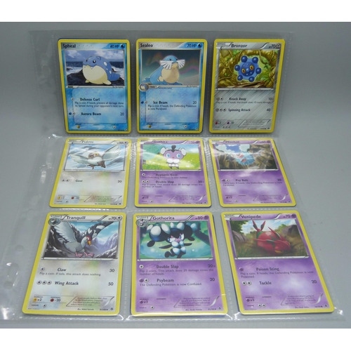 802 - 98 Vintage Pokemon cards 2006-2011 sets, including Power Keepers, Holo Phantoms, Crystal Guardians, ... 