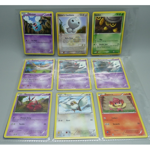 802 - 98 Vintage Pokemon cards 2006-2011 sets, including Power Keepers, Holo Phantoms, Crystal Guardians, ... 