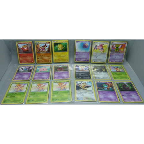 806 - 103 Vintage Pokemon cards 2006-2012 sets, include Stormfront, Superme Victors, Crystal Guardians, Em... 