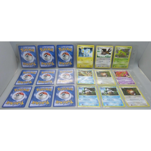 806 - 103 Vintage Pokemon cards 2006-2012 sets, include Stormfront, Superme Victors, Crystal Guardians, Em... 