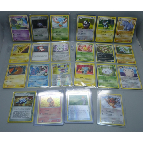 807 - 49 Vintage Pokemon cards including holographic, 2006-2007 sets, sets include Diamond and Pearl, Drag... 