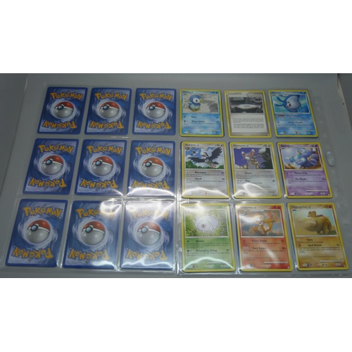 807 - 49 Vintage Pokemon cards including holographic, 2006-2007 sets, sets include Diamond and Pearl, Drag... 