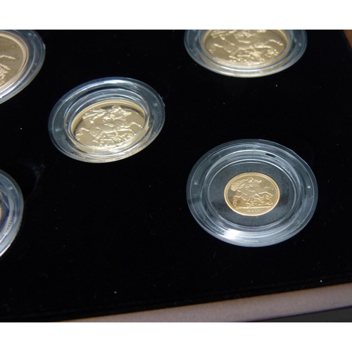 979I - The Royal Mint, The 2011 Gold Proof Sovereign Five Coin Collection, 0462