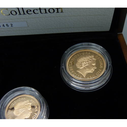 979I - The Royal Mint, The 2011 Gold Proof Sovereign Five Coin Collection, 0462