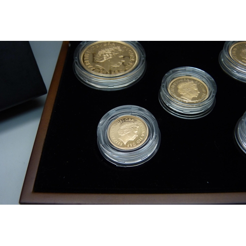 979I - The Royal Mint, The 2011 Gold Proof Sovereign Five Coin Collection, 0462