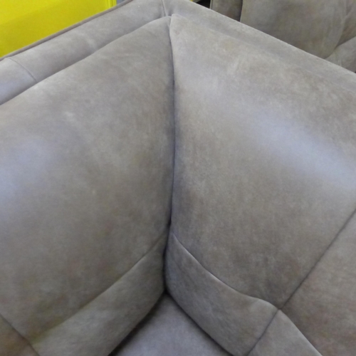 1486 - A Grace dragonstone leather 3.5 seater sofa * This lot is subject to VAT, RRP £3169