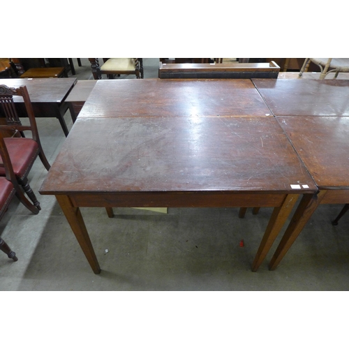 218 - Seven beech school laboratory tables