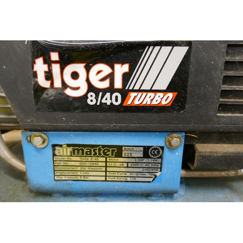 2002 - An Airmaster Tiger 8/40 air compressor/tire inflator