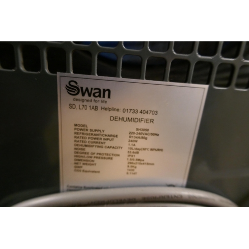 2340 - A Swann SH3050 dehumidifier - W