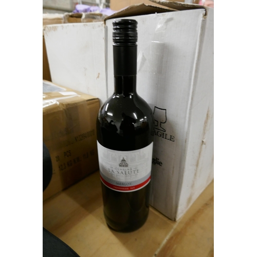 2343 - A box of 6 bottles of Montepulciano D'Abruzzo wine