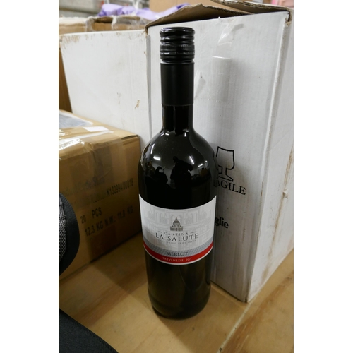 2345 - A box of 6 bottles of Montepulciano D'Abruzzo wine