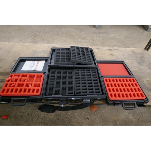 2385 - Three Warhammer storage cases