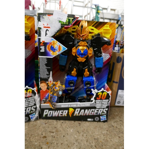 2387 - Ten Power Ranges Beast Morphers - Beast x King Ultrazord - unused