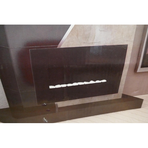 2426 - A Prolectrix Indigo wall mounted electric fire - unused