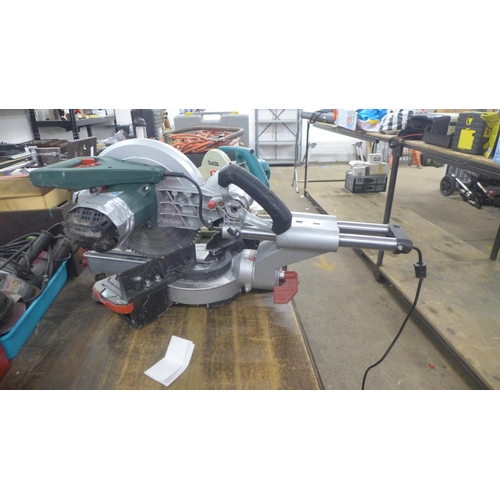 2066 - A Metabo 30mm tilting sliding compound miter  saw - w