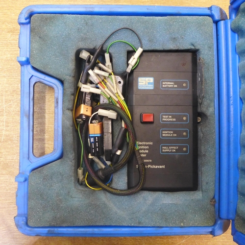 2076 - A Sykes-Pickavant diagnostics electronic ignition module tester - model 300670 *This lot is subject ... 