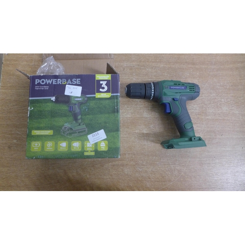 2113 - A Powerbase 20v cordless hammer drill