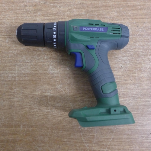 2113 - A Powerbase 20v cordless hammer drill