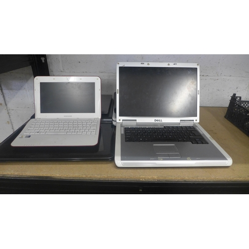 2132 - Seven laptops including Acer, Dell, Lenovo, Samsung, HP and Toshiba