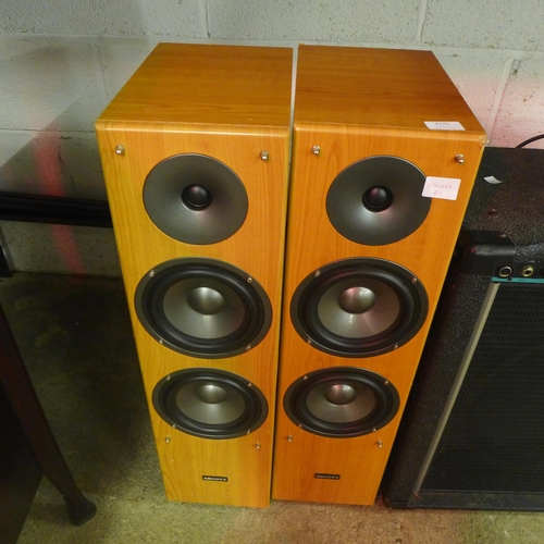 2171 - A pair of Scott large speakers SJS-500 SC