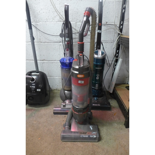 2187 - Three vacuum cleaners; Vax, Dyson and Hoover