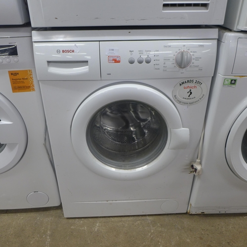 2198 - A Bosch FD9109 1400 washing machine