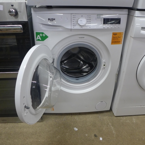 2200 - A Bush WMDF612W washing machine