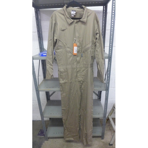 2287 - A quantity of 24 size small khaki Dubai cotton coveralls