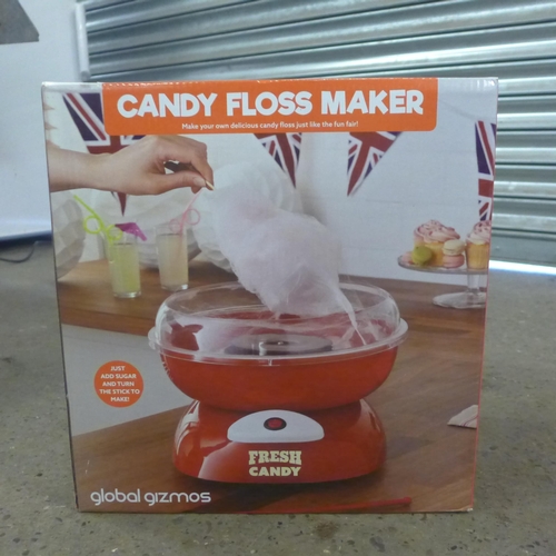 2297 - Global Gizmos items including candy floss machine, a popcorn maker and a chocolate fountain