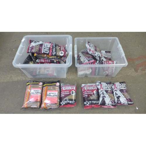 2301 - Two boxes of assorted angler pellets including X-Pand and Dynamite