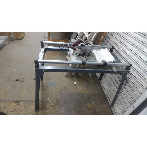 2229A - A Wolfcraft table and an Einhell RT-CS165 circular saw