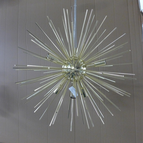 1409 - A Sputnik ceiling pendant light