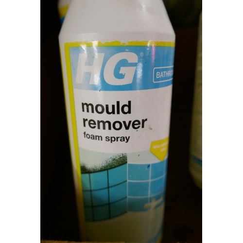 2355 - 9 Trigger packs of household cleaner including limescale remover and mould remover