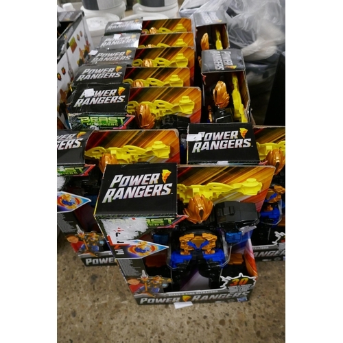 2386 - Nine Power Ranges Beast Morphers - Beast x King Ultrazord - unused