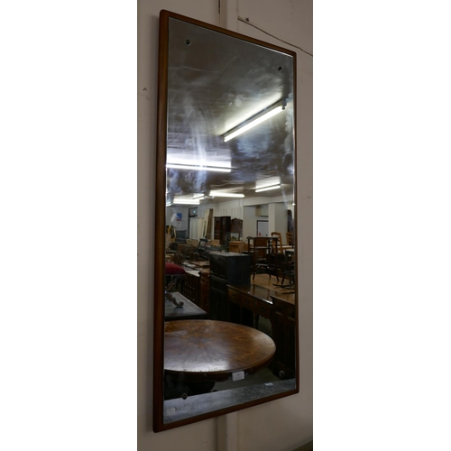 22 - A teak framed mirror