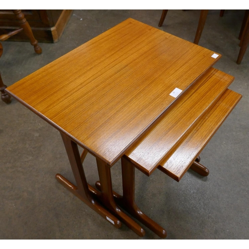 30 - A G-Plan Fresco teak nest of tables