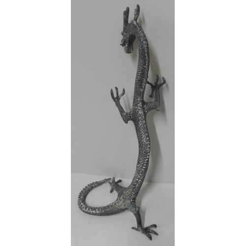 310 - A small Chinese bronze dragon