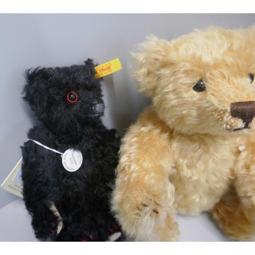 335 - Two Steiff Teddy bears, 1912 miniature and limited edition Alexandra