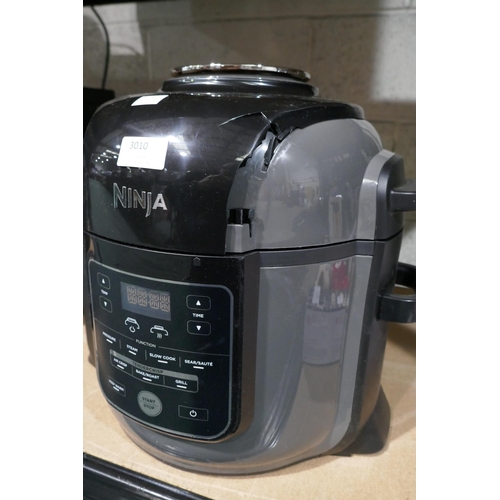 3010 - Ninja Foodi 7-In-1 7.5ltr Air Fryer (Cracked Casing) (model:- OP450UK), original RRP £189.99 + VAT (... 