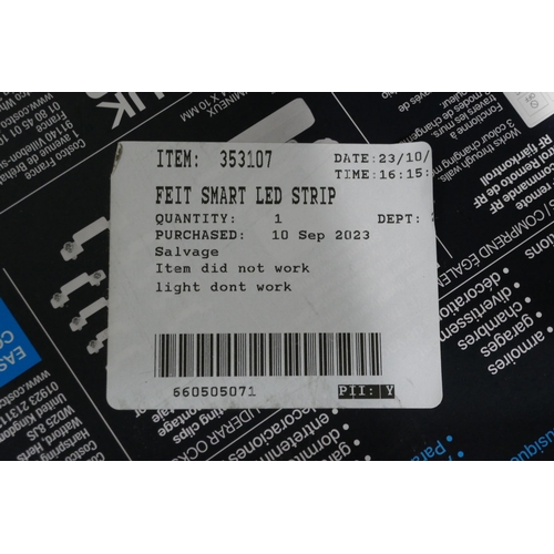 3014 - Feit Smart Led Strip Light with Remote (309-300)   * This lot is subject to vat