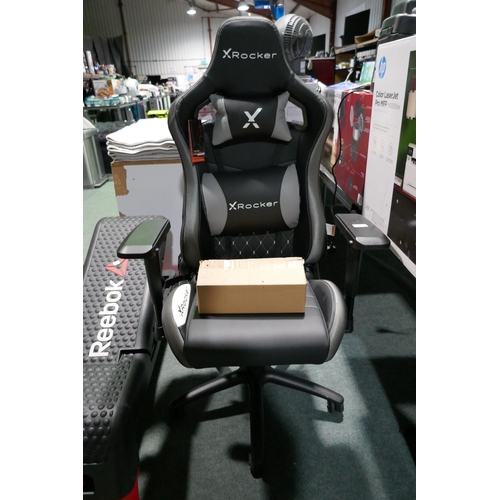 3071 - Xrocker Opal RGB Led Lights Gaming Chair   , Original RRP £164.99 + vat               (309-307)   * ... 