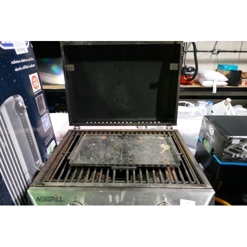 3088 - Nexgrill 2 Burner  Stainless Steel BBQ (Heavily Used) (309-312)   * This lot is subject to vat